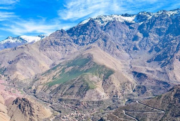 The High Atlas mountains