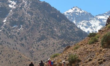 Morocco mountains. Atlas Mountain Treks tour agency.