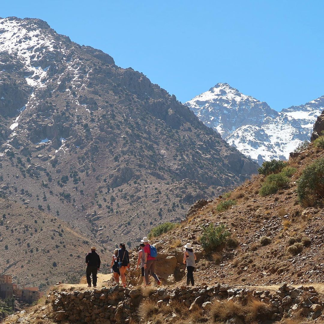Morocco mountains. Atlas Mountain Treks tour agency.